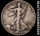 1934-S Silver Walking Liberty Half Dollar - Scarce  Better Date  #K1772