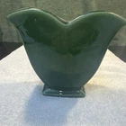 Vintage McCoy Green Ceramic  Planter USA