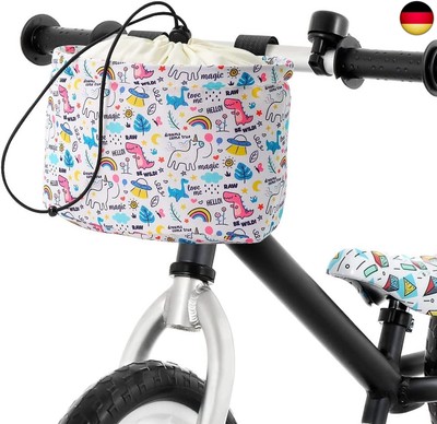 ANZOME Lenkertasche Kinder Fahrradkorb Vorne fr Mdchen Fahrrad Korb Fuer  K | eBay.de