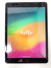 Apple iPad 10.2" 7th Gen. A2197 32GB WiFi Only Space Grey SCREEN CRACKED