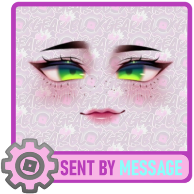 R0BL0X Mermaid Mystique Face Toy Code Sent Fast Via Ebay Message