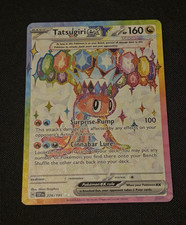 226 191 pokemon card Tatsugiri ex 226/191 Surging Sparks (SSP) NM Full Art Pokemon Card