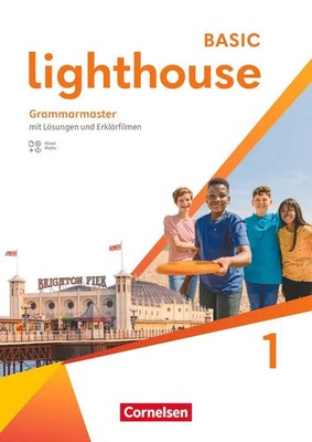 Lighthouse Band 1: 5. Schuljahr - Grammarmaster mit Lösungen und Erklärfilmen