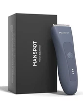 MANSPOT Manscape Groin & Body Hair Trimmer for Men, Electric Ball Trimmer Pubic