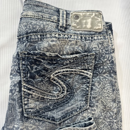 Silver Jeans Aiko Light Weight Jean Capri Pants W30, 21 Inseam - Picture 2 of 9