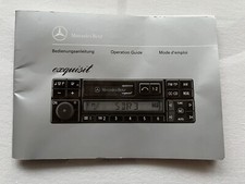 Bedienungsanleitung / Manual / Mode d'emploi „Mercedes Benz exquisit“.  D  GB  F