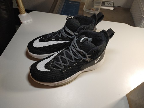 Nike Zoom Rize TB Black White Mens Basketball Shoes Size 10 - Picture 14 of 16