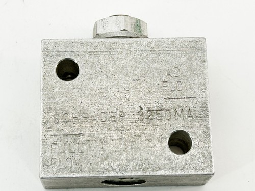 New Schrader 3250MA Flow Control Valve W/O Factory Box - Picture 2 of 4