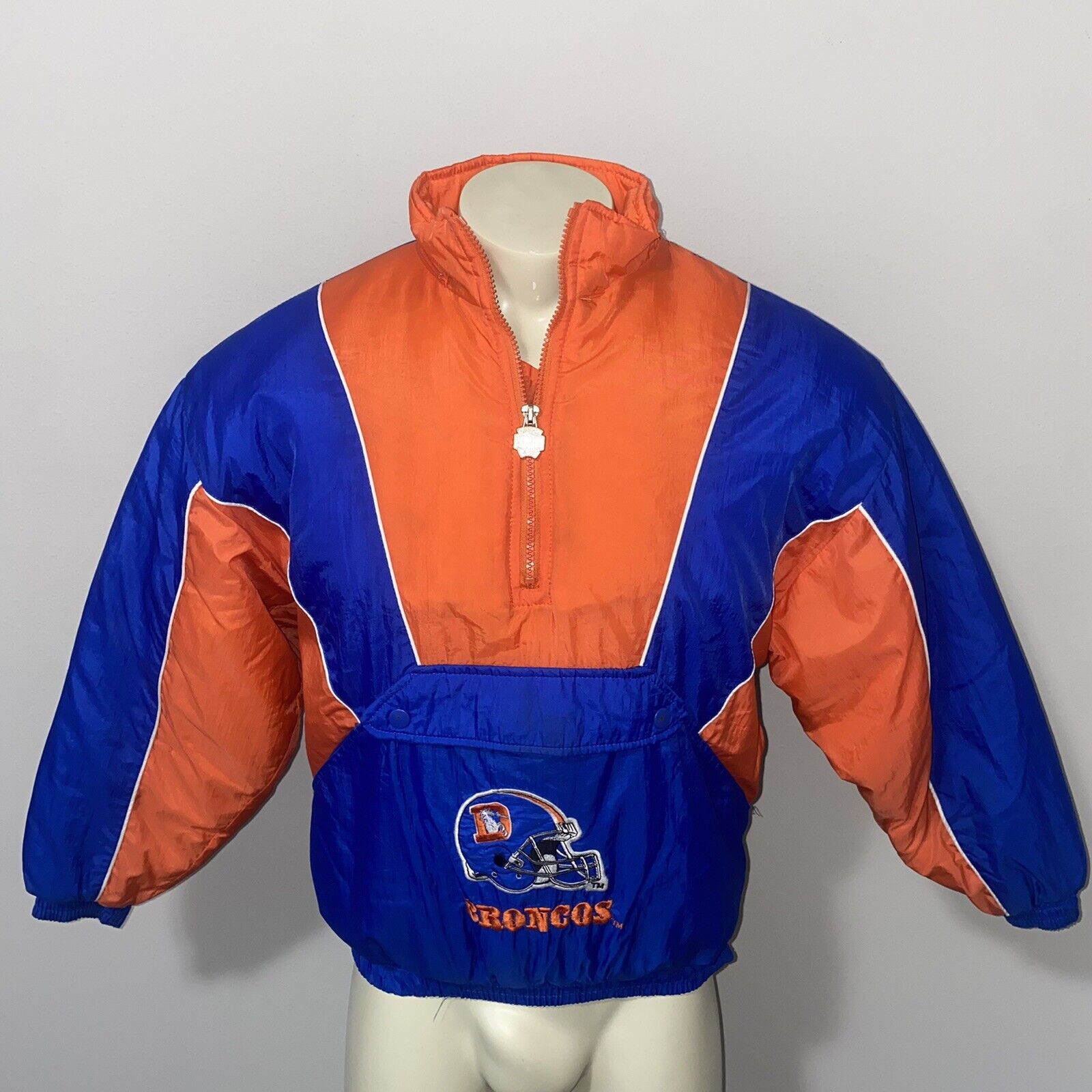 Vtg Denver Broncos Jacket Coat NFL Professional Sports Club Starter MENS  SMALL