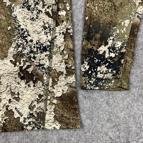 Cabelas Shirt Mens Small Strata Camo Long Sleeve Lightweight Performance Hunting - Picture 7 of 13
