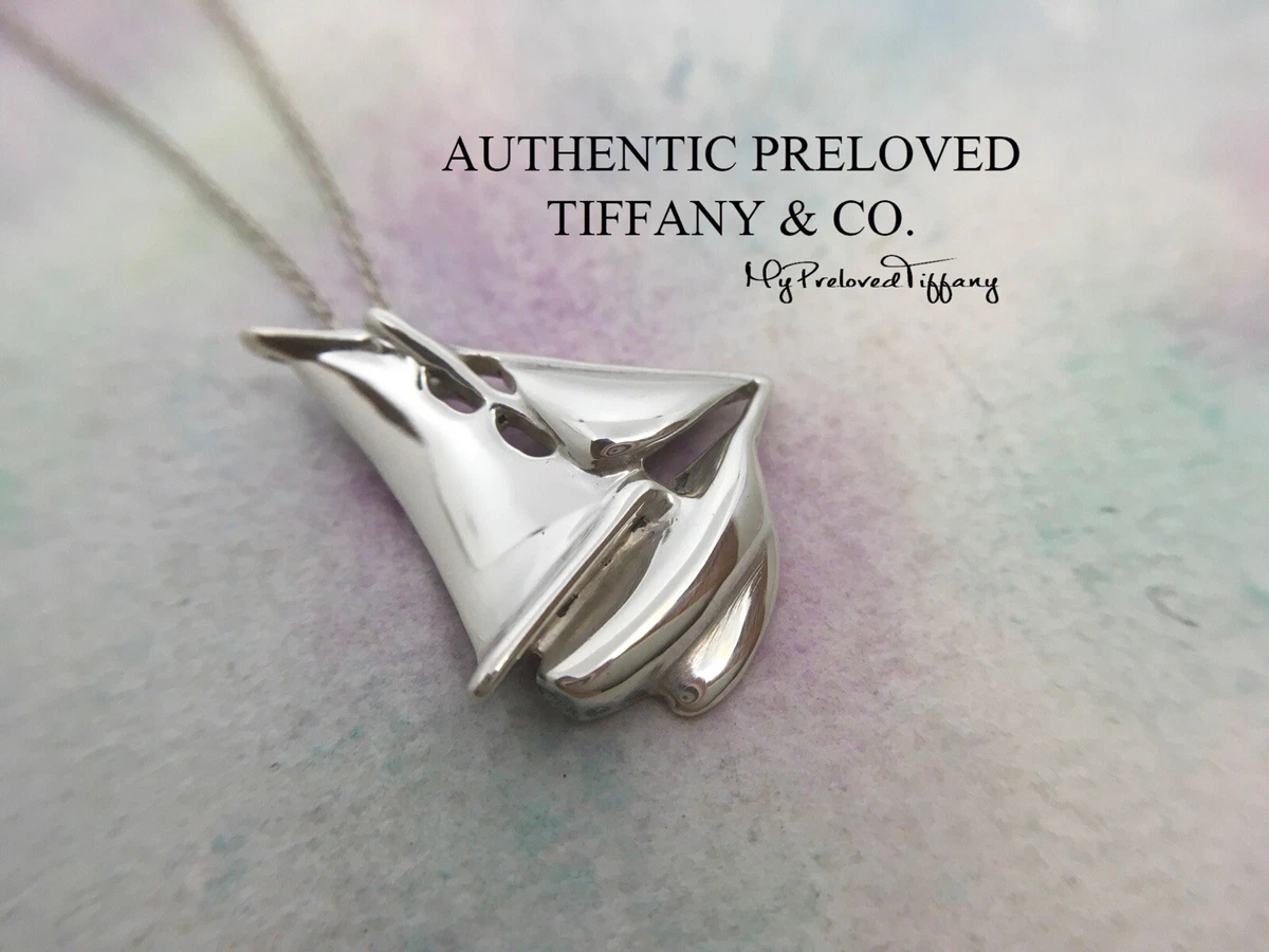Tiffany sailboat necklace deals