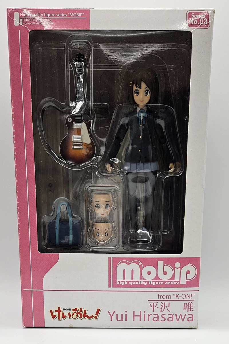 K-On! Yui Hirasawa with Les Paul Mobip Action Figure High Quality