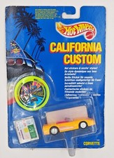 Vintage 1989 Hot Wheels California Custom Corvette #1301