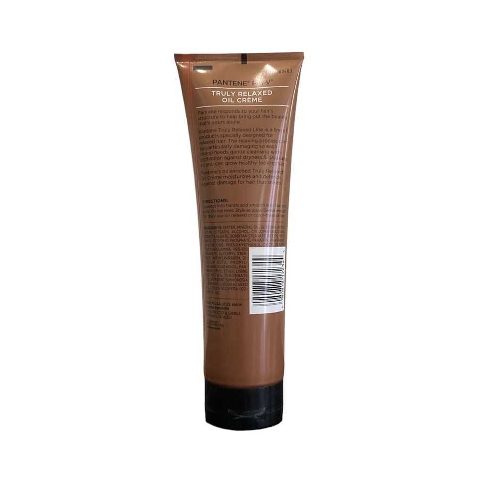 (1) Pantene ProV Truly Relaxed Hair Oil Creme Moisturizer 8.7 oz, NEW