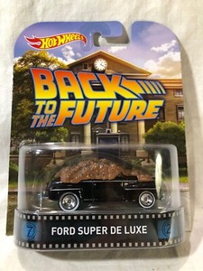 hot wheels back to the future ford super deluxe