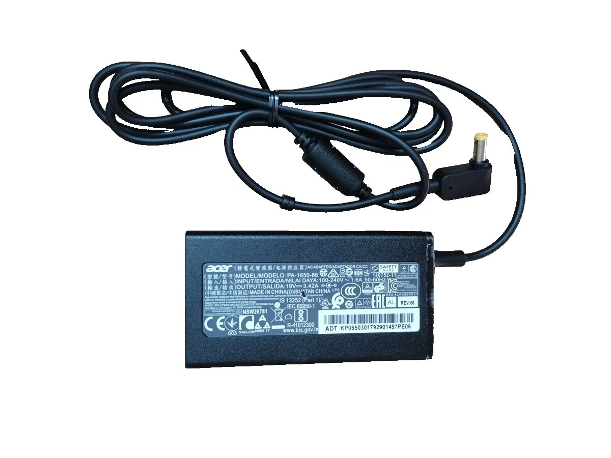 Acer Portátil Alimentación adaptadores de CA/estándar/Cargadores Para HP