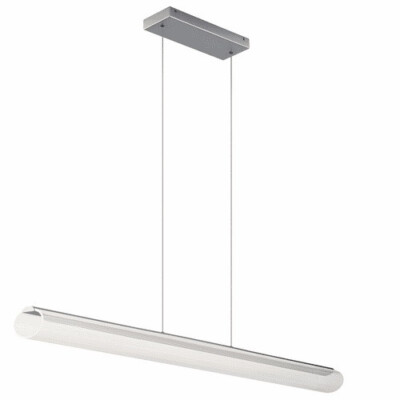 elan Loop LED Linear Chandelier - Brushed Aluminum