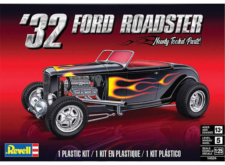 Revell Monogram 1/25 14524 1932 Ford Roadster