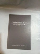 Hamlet and the Snowman Hardcover Benjamin Newman *LIKE NEW*