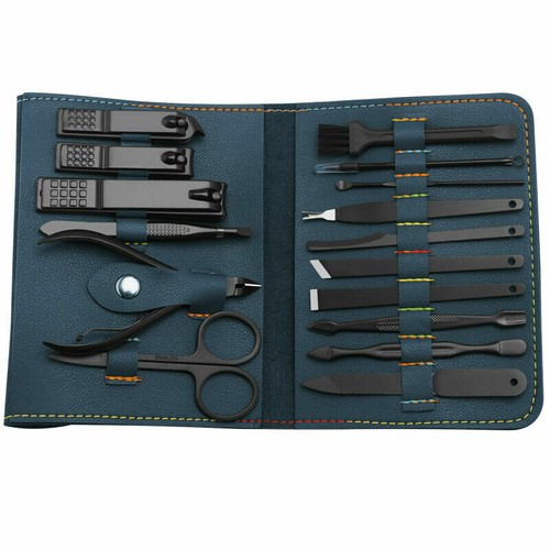 Maniküre-Set Professionelles Pediküre-Kit Nagelpflege-Tools - 16 in 1 Edelstahl - Bild 3 von 12