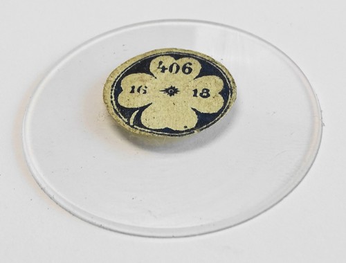 Verre De Montre Gousset Bomber - Diamètre 40.6 Mm - Neuf Sans étiquette, Fabriqué En France