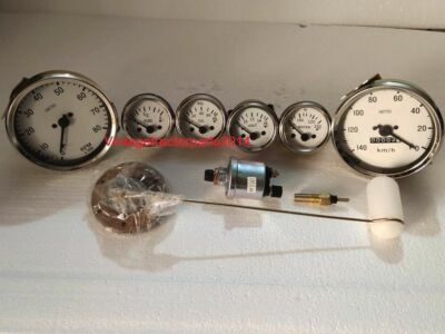 Smiths Electrical wc Temp+Oil+Volt+Fuel+Speedo+Tacho 100 mm With 3 senders Units