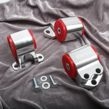 B Series Engine Mount Kit For Honda Acura B16 B18 EG 92-95 Civic DC2 3 Bolt CNC