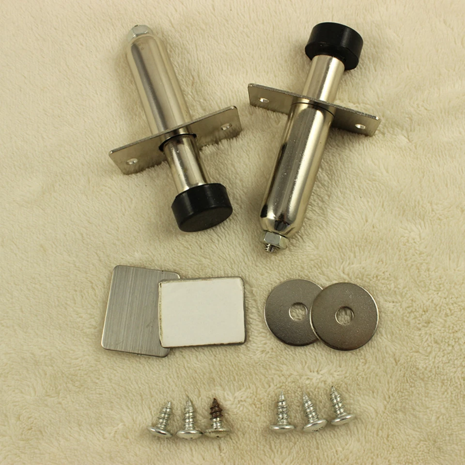 New Stainless Chrome Door Poppers Trunk Popper Rat Street Hot Rod 2PCS Foto 2 de 4