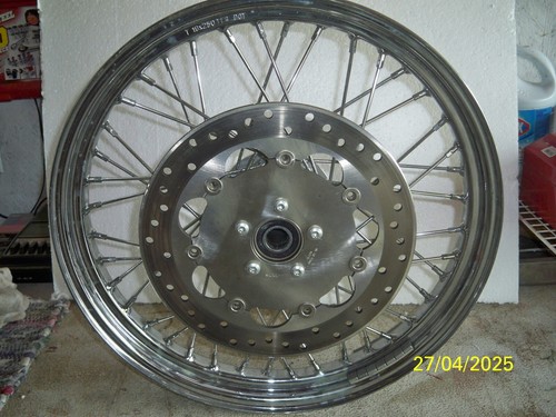 OEM Harley 19” x 2.50” 40 Spoke Wheel T 19X 2.50 TLA NICE - Picture 2 of 8
