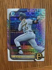 2022 Bowman Mega Box Dariel Lopez Mojo 1st Refractor #BCP-56 Pittsburgh Pirates