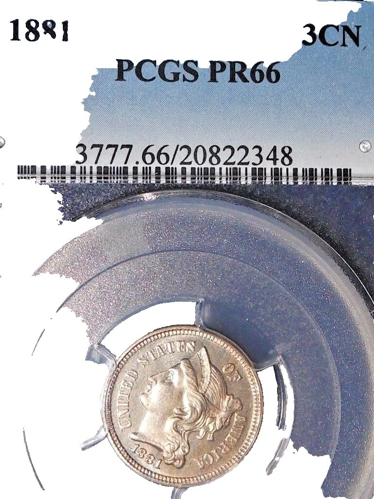 ワシントン1881  3centの字体は切手のみカットが左欠けエラー切手だろうか 第4次ローマ字入り】 仏頭（300円） | 通常切手（第1次昭和～現在