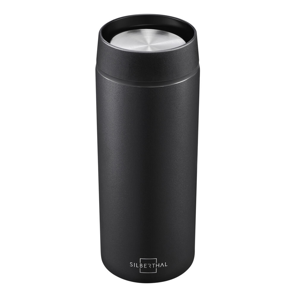Thermobecher Edelstahl 350 ml für Kaffee & Tee To Go von SILBERTHAL