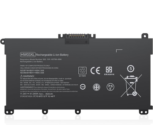 Akku HW03XL L97300-005 Für HP 250 G9 255 G8 255 G9 Pavilion 17-CN 17-CP - Afbeelding 3 van 7