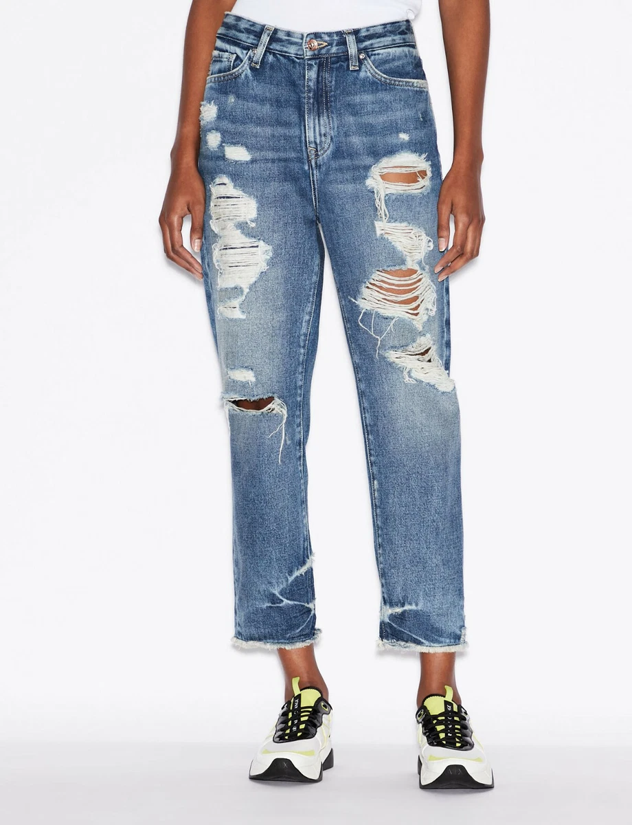 Armani exchange 2025 boyfriend jeans