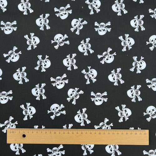 Halloween Spooky Polycotton Cotton Print Soft Dress Children's Craft Fabric - Picture 16 of 55