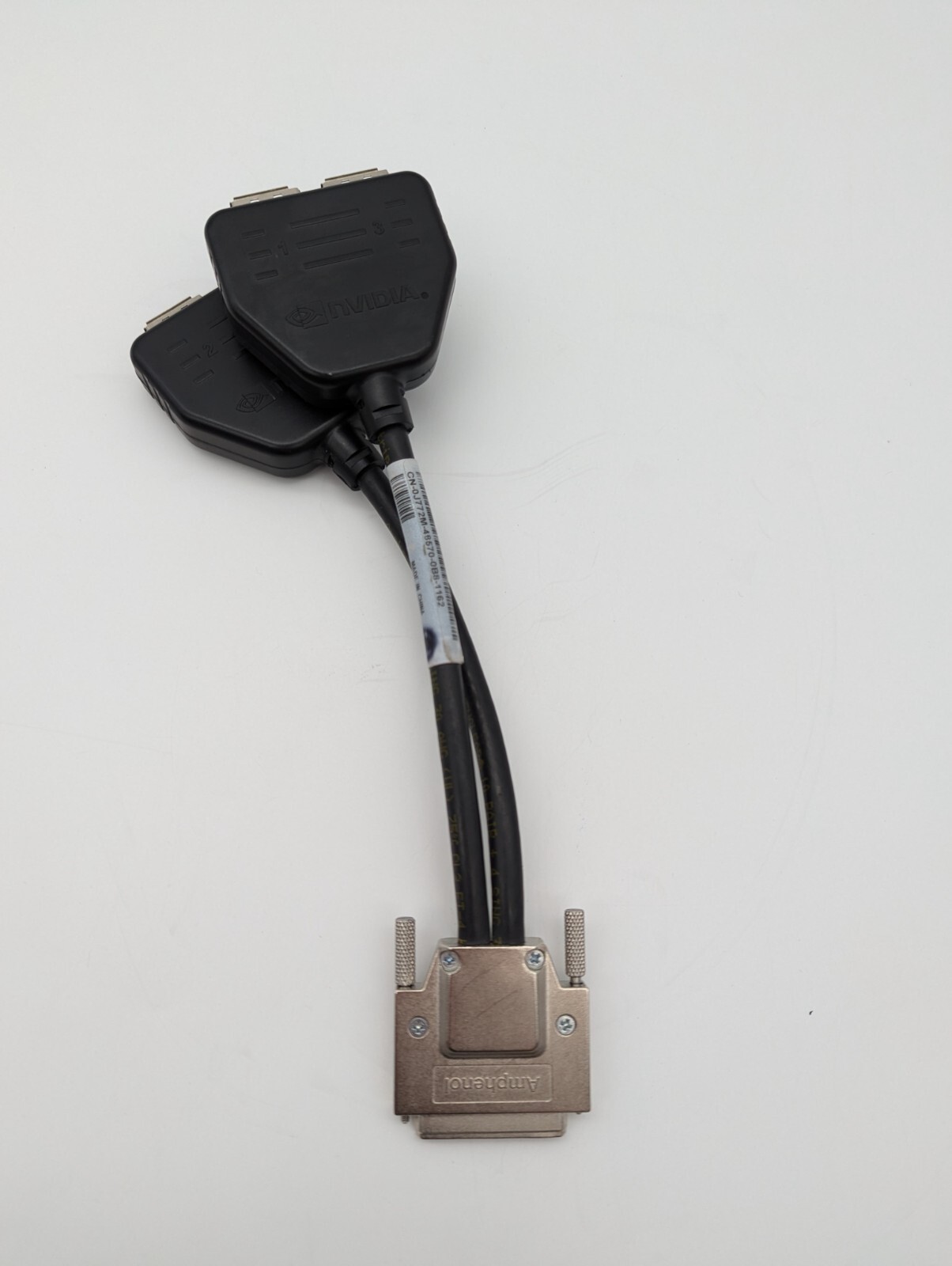 Amphenol SPECTRA-STRIP Skewclear 10 PAIR + 4 SING 30 AWG CABLE NVIDIA