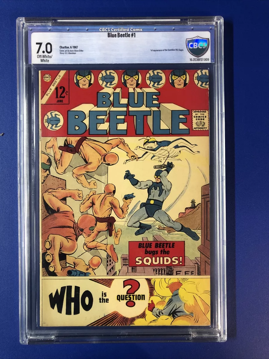 Blue Beetle #1 CBCS 7.0 1st App Question!! New HBO Max Show?!