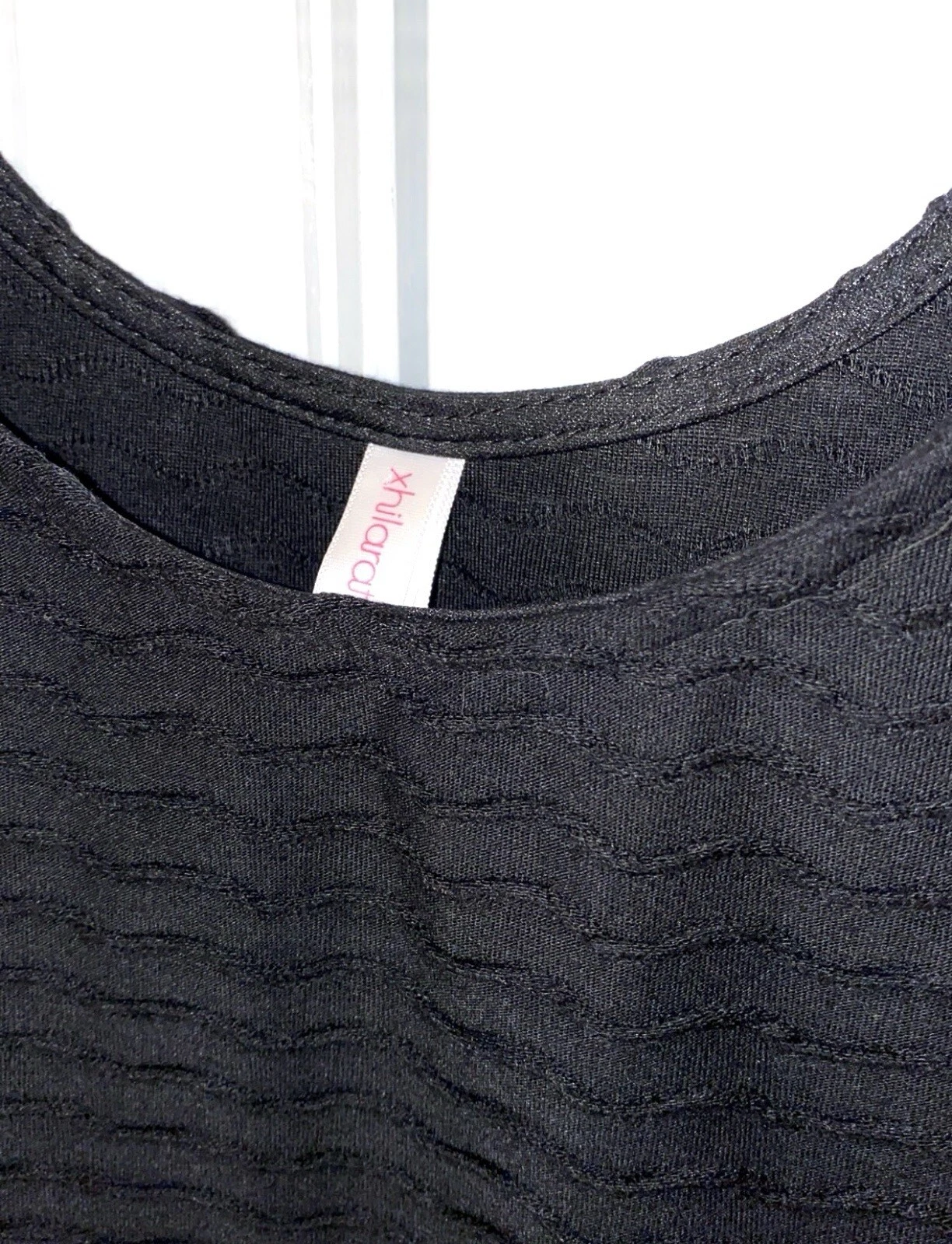 VETEMENTS Abito nero senza maniche lunghezza media piccolo