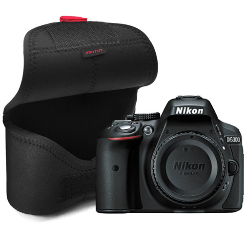 Matin CAMERA BODY CASE Sleeve Cover Pouch Bag for Canon 450d 500d 550d 600d - Picture 5 of 9