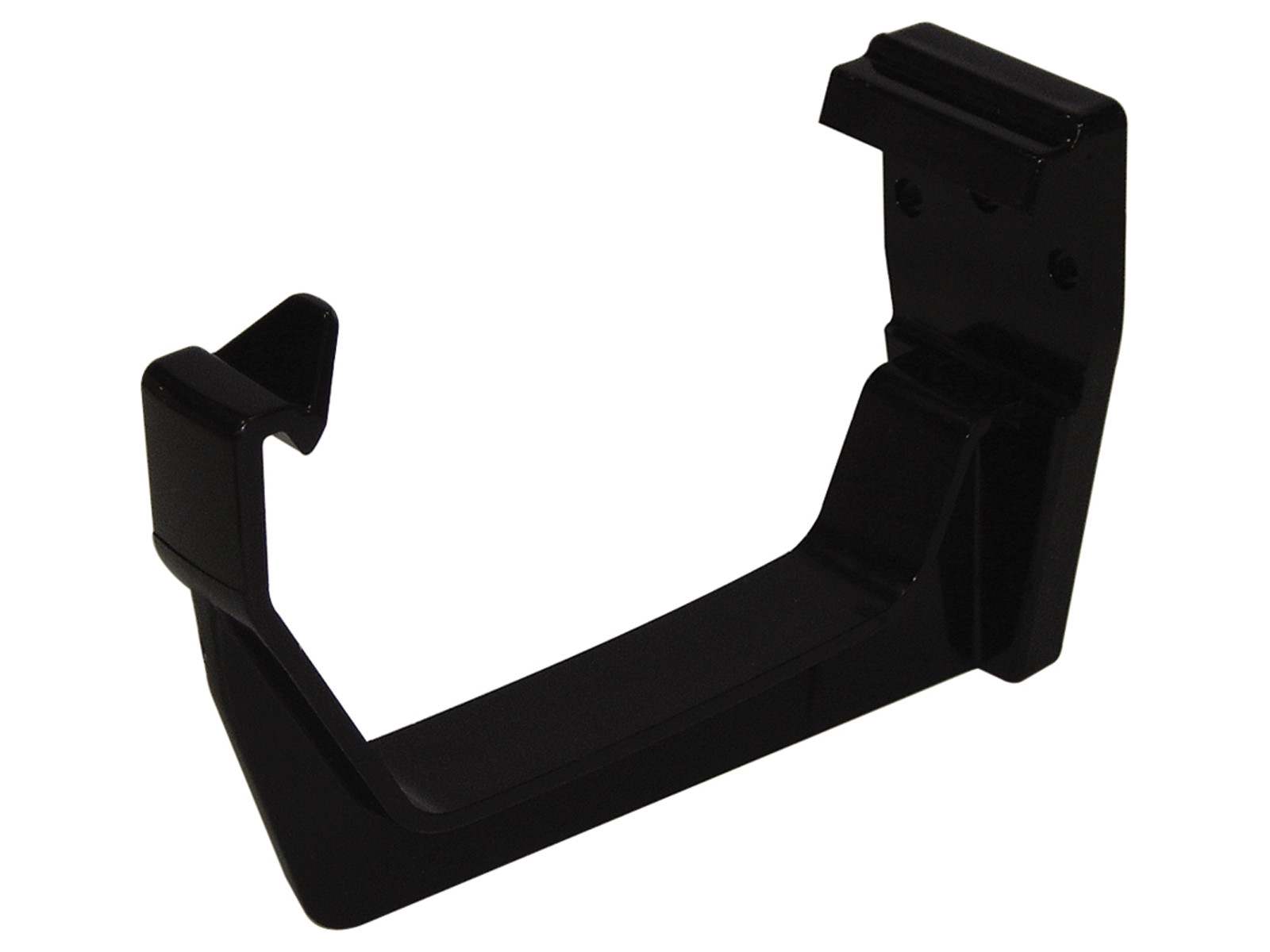 FloPlast 114mm Square Fascia Bracket Black - Image 2