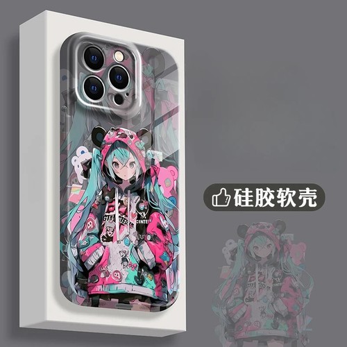 Hatsune Miku peripheral phone case for iphone16promax Apple 15----- - Picture 3 of 33