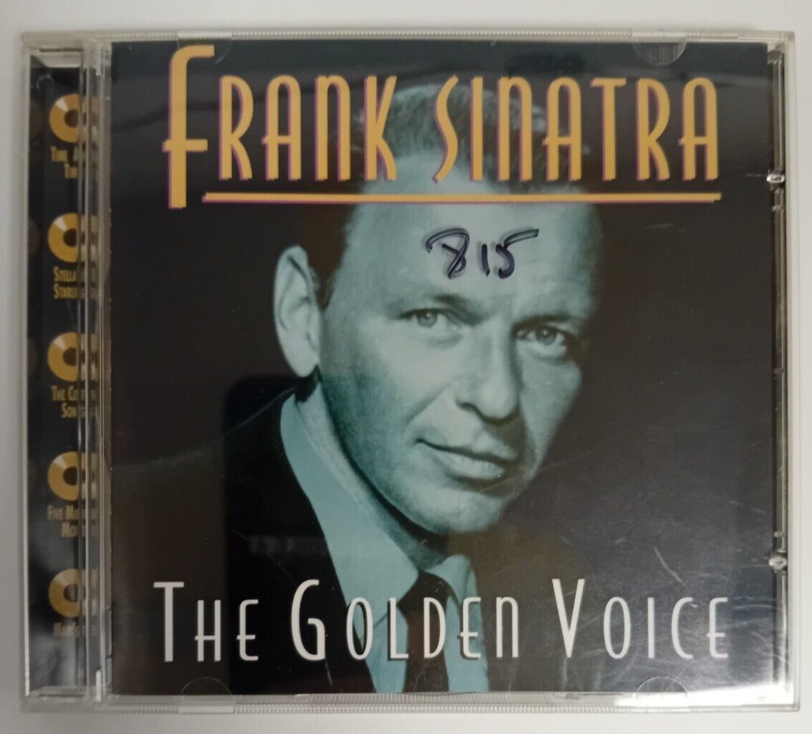 MUSIC CD ALBUM Frank Sinatra, The Golden Voice (1998)