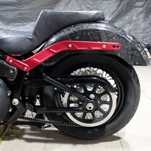 Red Rear Fender Supports Struts Fits for 2018-24 Softail FXLR FXLRS FXLRST FLSB - Picture 8 of 8