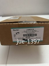 Panduit Giga TX Cat6 jack white CJ688TGIW BOX OF 50. Free shipping for DHL/fedex