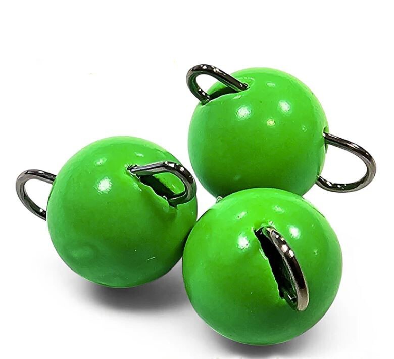 5g Cheb Rig Tungsten Green Neon Cheb Cheburashka Fishing Weights 2g 3g 5g 7g - 3pcs ...
