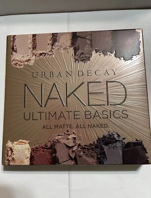 Urban Decay Naked Ultimate Basics Matte Neutrals Eye Shadow Palette NEW!! RARE!!