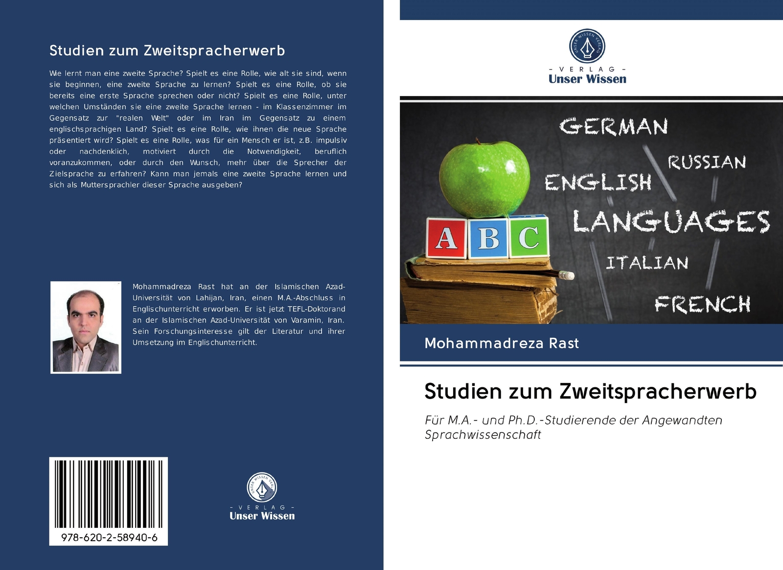 Thumbnail - Mohammadreza Rast | Studien Zum Zweitspracherwerb | Taschenbuch |