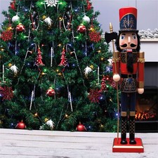 Large Christmas 60cm Nutcracker Traditional Soldier Festive Xmas Home Decor D