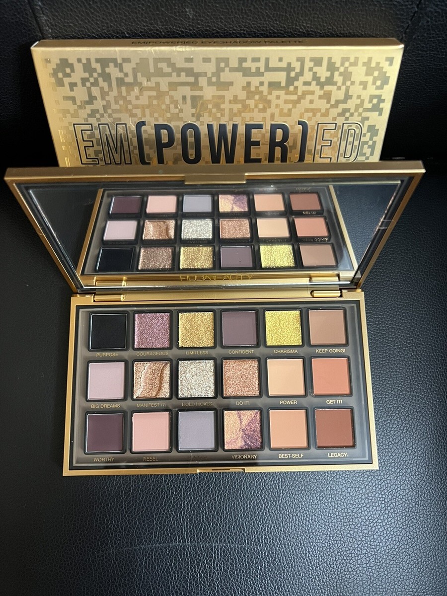 Huda Beauty Empowered Eye Shadow Palette New In Box 100