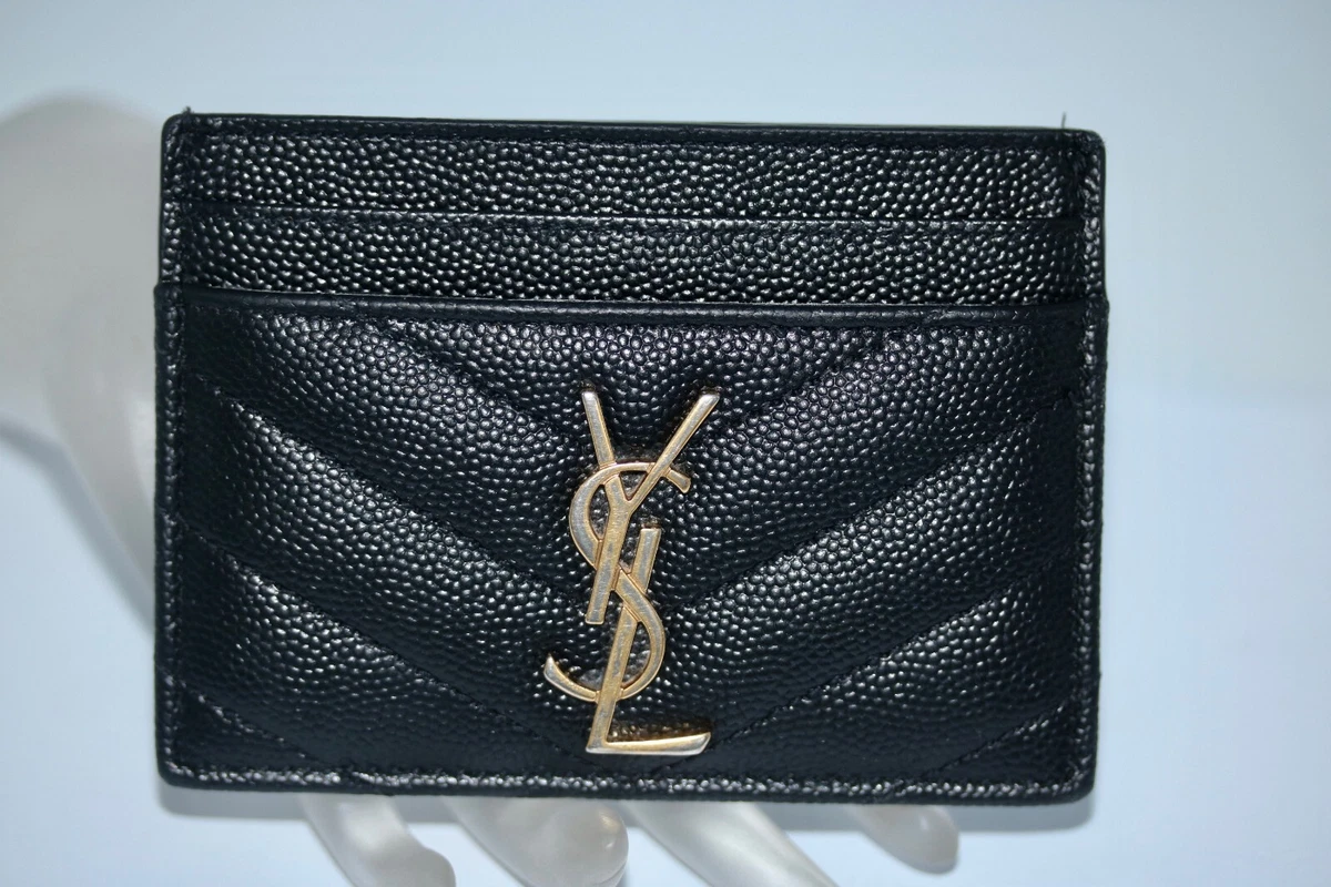 Saint laurent card case cheap